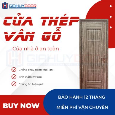 CỬA THÉP CHỐNG CHÁY GIAHUYDOOR – GIẢI PHÁP AN TOÀN VÀ BỀN BỈ